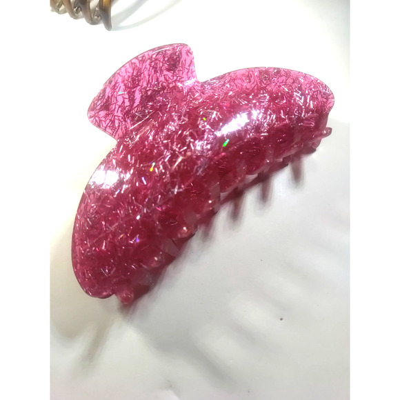 Hair Barrette Clip Combs Acrylic Large Messy Bun - Picture 3 of 11